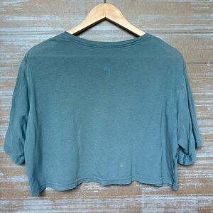 lululemon athletica Cropped Tee in Blue